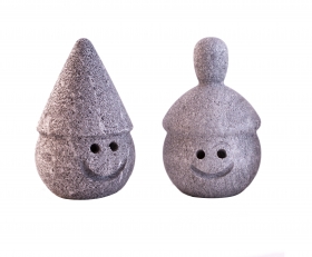 Set kamenné dekorácie Elli a Tahvo