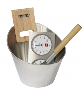 Steel/nerezový set HARVIA