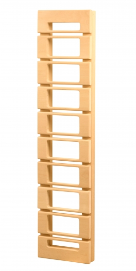 Drevená chrbtová opierka Prestige 350W, abachi