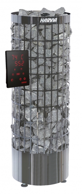 Saunové kachle HARVIA Cilindro PC70XE - čierna