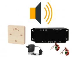 Prehrávač s ovládačom GALA, osika