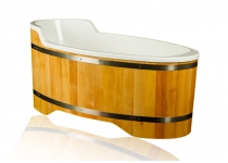 Drevená vaňa OSIRIS, jelša