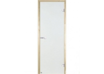 Dvere do sauny HARVIA 8x19, číre, 790x1890 mm, jelša