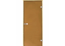 Dvere do sauny HARVIA 9x19, bronzové, 890x1890 mm, borovica