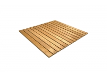 Podlahový rošt do sauny 14x800x900mm, THERMOWOOD