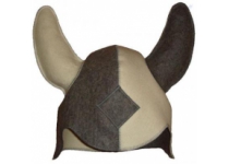 Klobúk do sauny z ovčej vlny "Viking"
