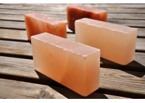 Himalájska soľ do sauny - oranžová tehla 20x10x5 cm