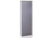 Dvere do parnej sauny "A" 7x20 Satin Grey 685x1995 mm