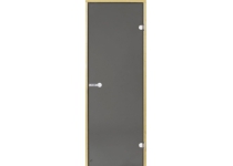 Dvere do sauny HARVIA 9x21, šedé, 890x2090 mm, borovica