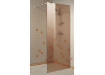 Sprchová stena "A" 8x20 Satin Bronze 800x2000x8 mm