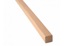 Štvorcová lišta vnútorná - Jelša 21x21x2100mm