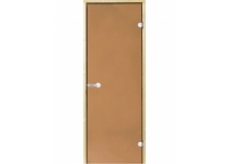 Dvere do sauny HARVIA 9x19, bronzové, 890x1890 mm, jelša