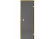 Dvere do sauny HARVIA 8x21, šedé, 790x2090 mm, borovica