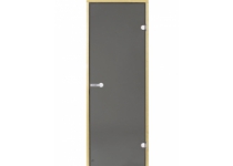 Dvere do sauny HARVIA 9x19, šedé, 890x1890 mm, borovica