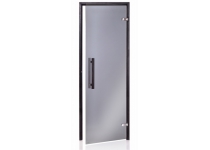 Dvere saunové "A" 7x20 Grey 690x1990 mm Black