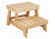 2-kroková stolička HARVIA, jelša