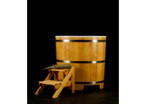 Samostatné schodíky k ochladzovací kadi, jelša