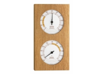 Teplomer s vlhkomerom do sauny, dubový rámček