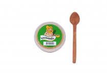 Medový peeling do sauny, mäta a soľ