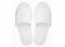 Froté wellness šľapky s otvorenou špičkou