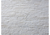 Kamenná stena do sauny, kremenec biely, 645x1970