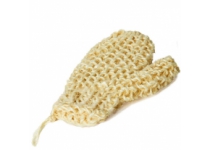 Masážna SISAL rukavice do sauny, pletená