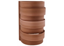 Saunové tienidlo Sentiotec - vertikálne, céder, 264x167mm