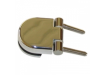 Dverový pánt pre saunové dvere celosklenené (do zárubne), celochrómový (1ks)