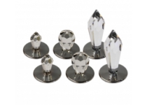 Cariitti set, chróm, fitinka kryštál, 6x