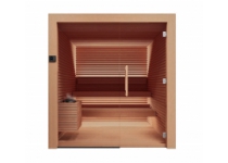 Fínska sauna Auroom NATIVA 150x180 thermowood osika