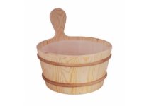 Drevené vedro SENTIOTEC - 4 l, borovica