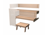 Lavicový set Harvia Formula 22, jelša