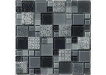 Mozaika 300x300x4mm, RETRO GREY