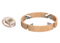 Bezpečnostná ohrádka Harvia s LED osvetlením pre kachle Cilindro 11kW, 360 mm