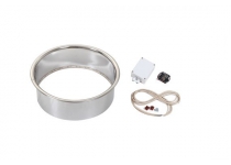 Osvetlený nerezový lem Harvia ku kachliam Cilindro