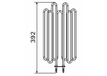Vykurovacie teleso, špirála pre saunové kachle GL110, 3600W/230V