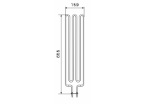 Vykurovacie teleso, špirála pre saunové pece Harvia Cilindro, 3000W/230V