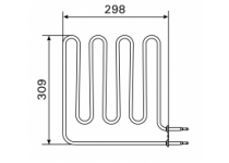 Vykurovacie teleso, špirála pre saunové kachle BC60(E), BC60SE(A), 2000W/230V