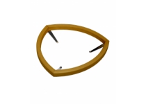 Drevená ohrádka ku kachliam Kivi