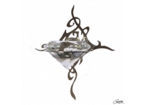 Cariitti osvetlenie DIAMANT KIHLA nerez, fitinka