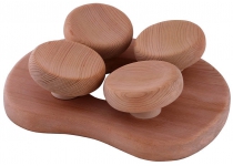 Predaj ukončený: Masážny podhlavník SENTIOTEC, céder