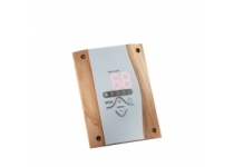 Ovládací panel riadiace jednotky SENTIOTEC wave.com4, svetlé drevo