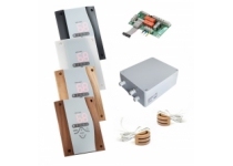 SET Ovládacia jednotka SENTIOTEC wave.com4 FinSet 2, tmavé drevo, svetlé čidlo