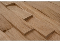 Dekoratívny saunový obklad TRAIL 58, dub, 115x765mm