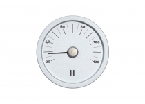 Saunový teplomer Rento z hliníka, natural