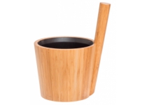 Bambusové vedro Rento s čiernou výplňou