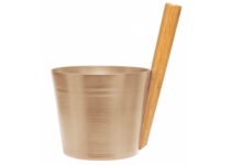 Hliníkové vedro Rento s rukoväťou, šampanská