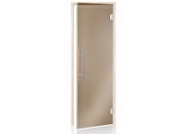 Dvere do sauny "A" Lux 7x20 Bronze 690x1990 mm