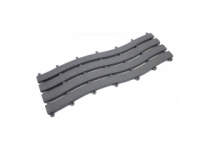 Rohož Ultima, PVC, grafitovo šedá