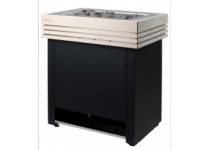 Predaj ukončený: Bezpečnostná ohrádka ku kachliam Qube (30-36kW) - orech